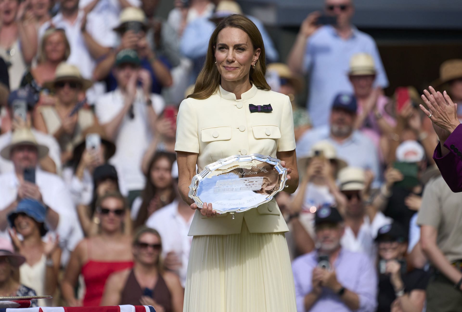 The Princess of Wales Catherine at Wimbledon 2025 - Image Source: Getty